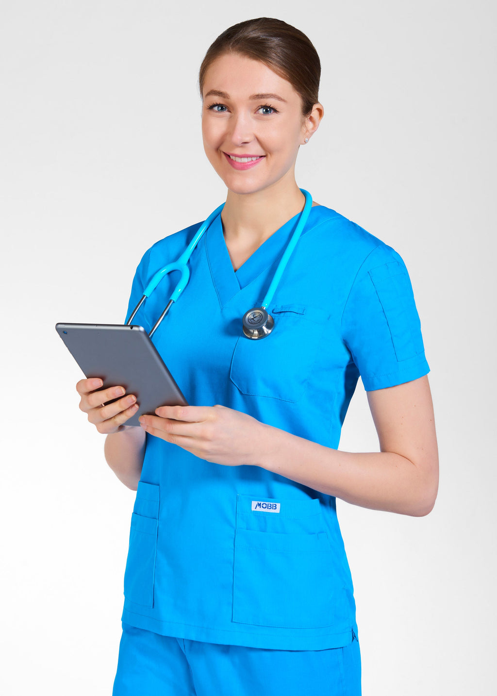 Product - MOBB V-Neck Solid Scrub Top