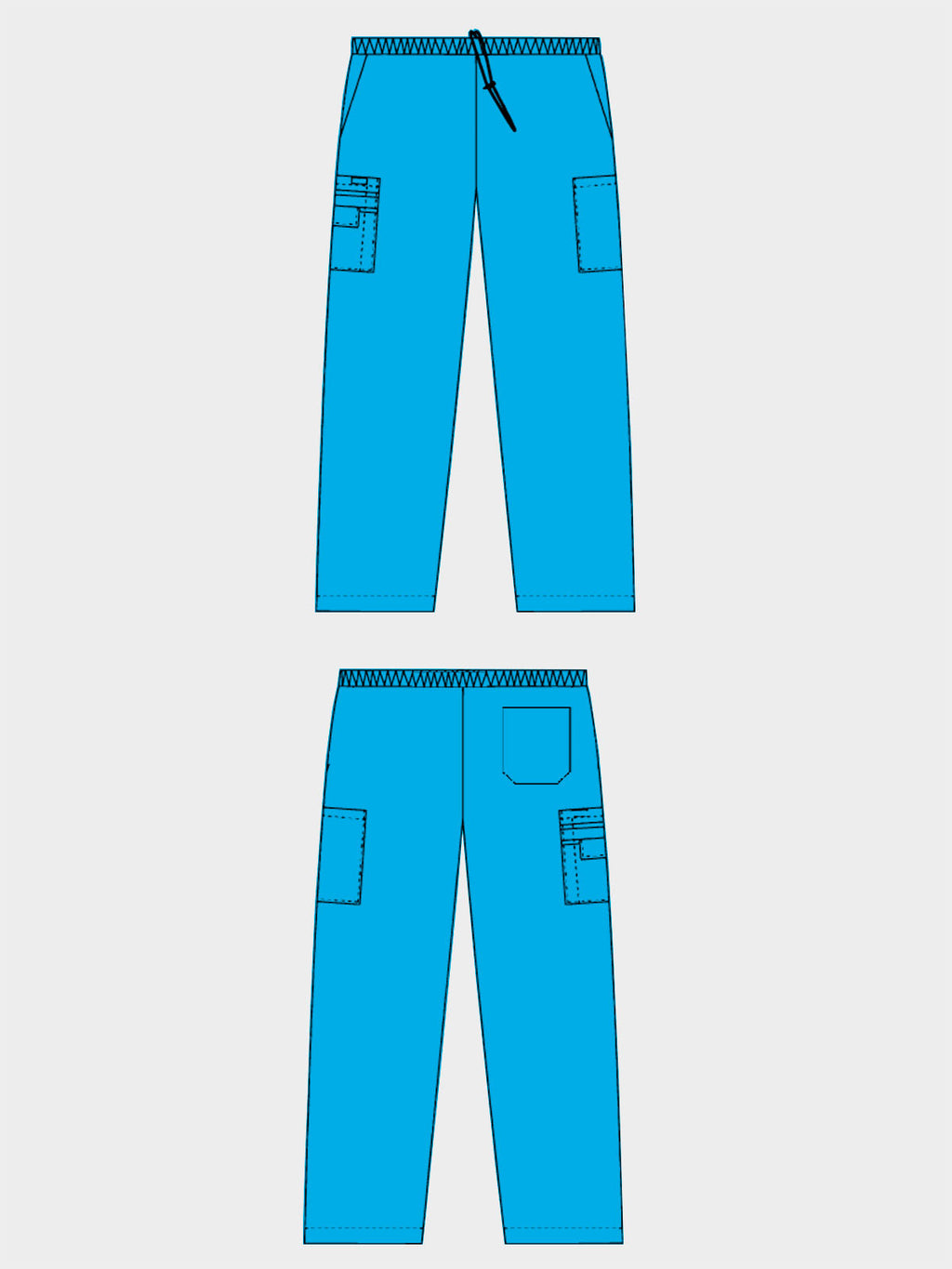 Product - MOBB Unisex Drawstring/Elastic Scrub Pant