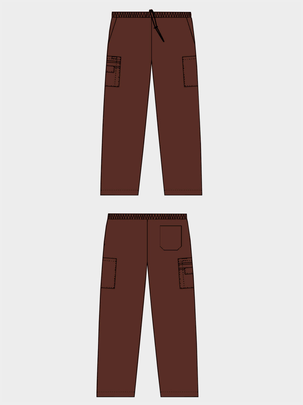 Product - MOBB Unisex Drawstring/Elastic Scrub Pant