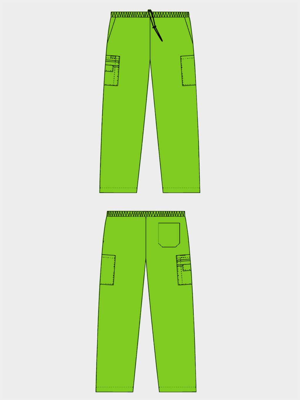Product - MOBB Unisex Drawstring/Elastic Scrub Pant