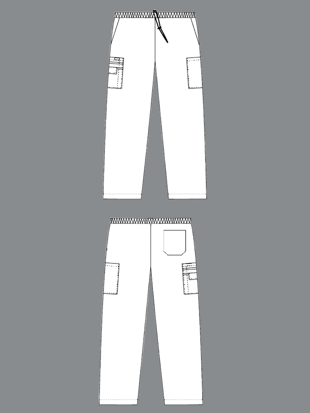 Product - MOBB Unisex Drawstring/Elastic Scrub Pant