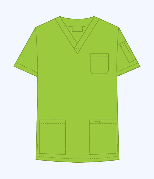 Product - MOBB Unisex V-Neck Scrub Top