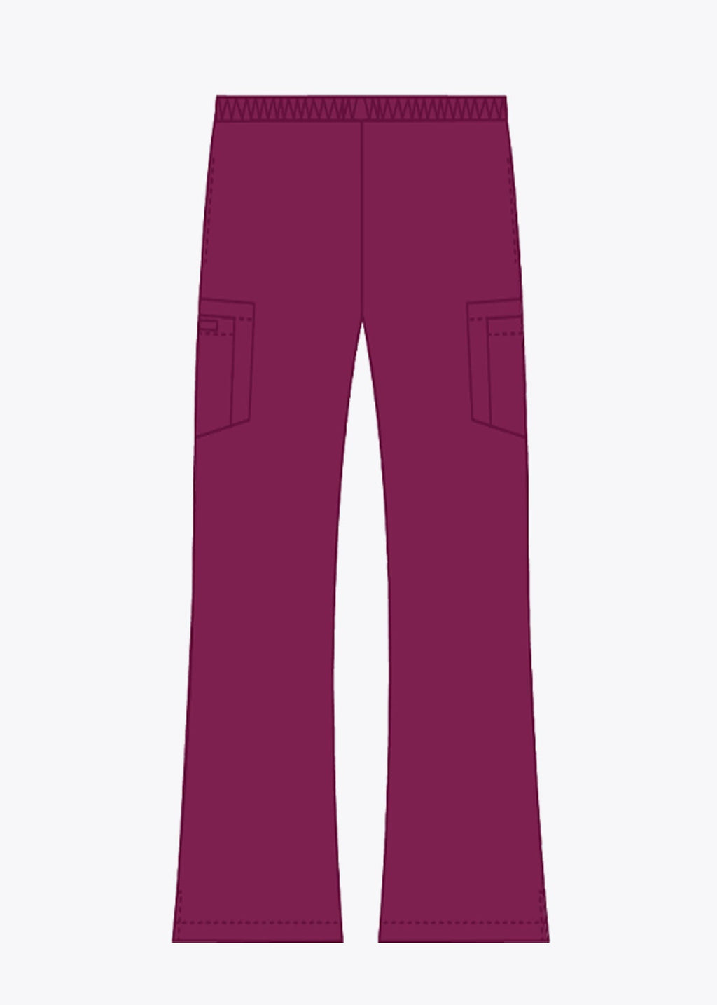 Product - MOBB Unisex Boot Cut Flip Flap Scrub Pant