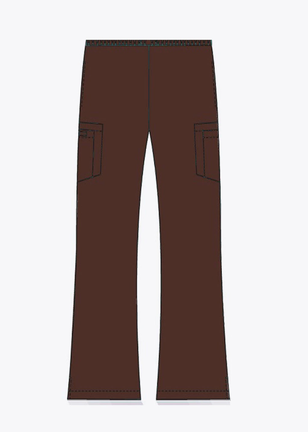 Product - MOBB Unisex Boot Cut Flip Flap Scrub Pant
