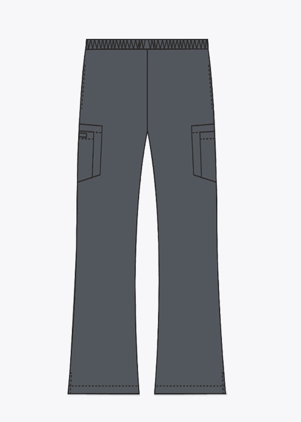 Product - MOBB Unisex Boot Cut Flip Flap Scrub Pant
