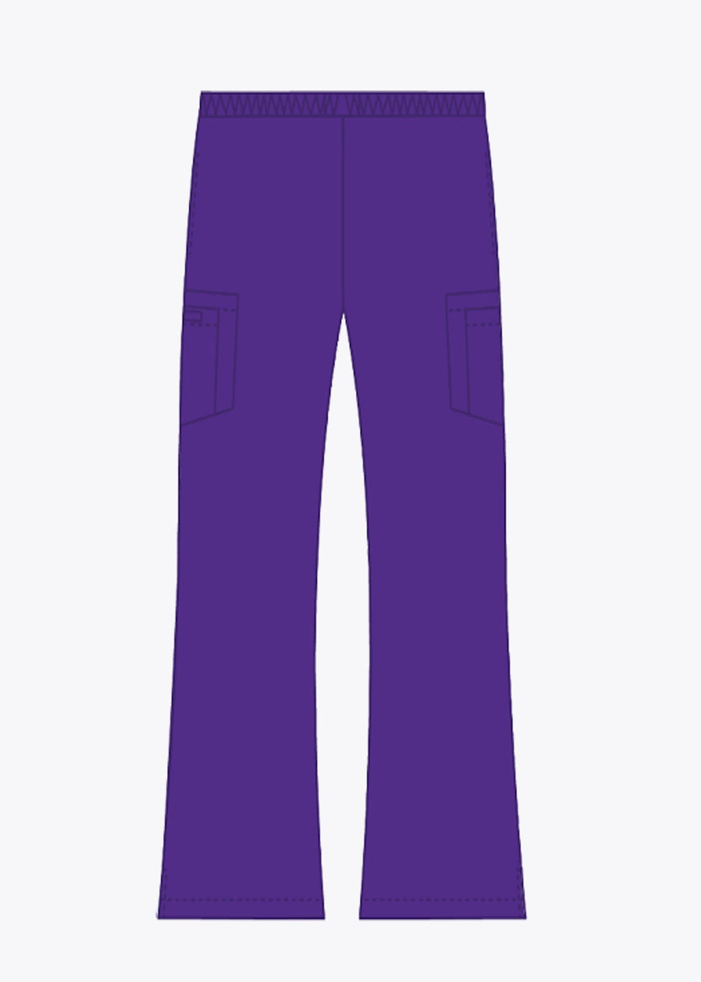 Product - MOBB Unisex Boot Cut Flip Flap Scrub Pant