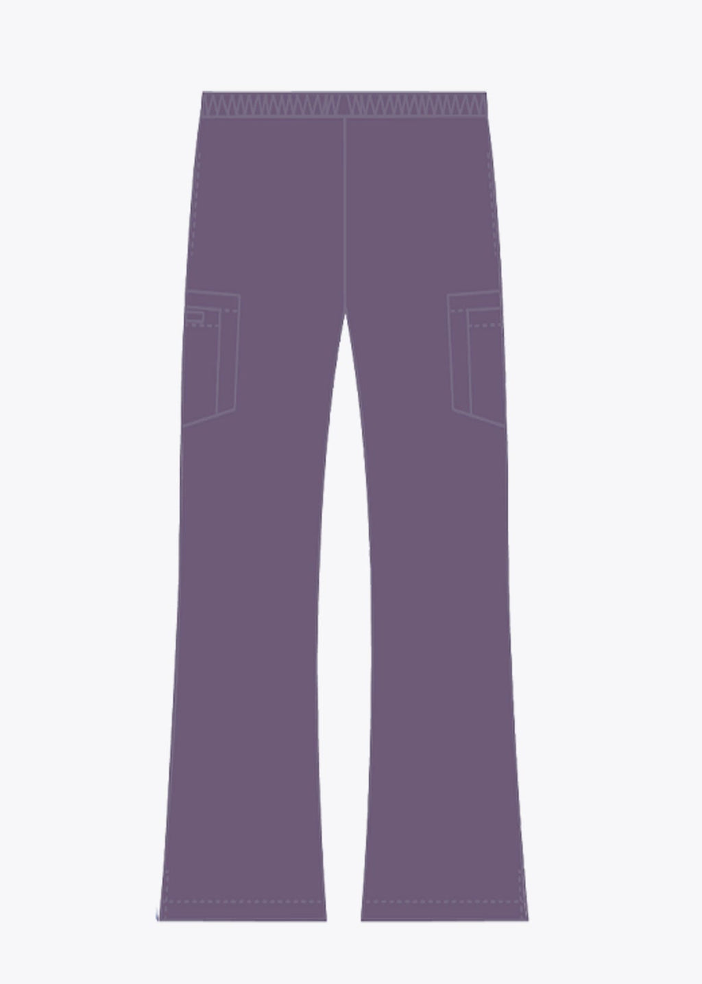 Product - MOBB Unisex Boot Cut Flip Flap Scrub Pant