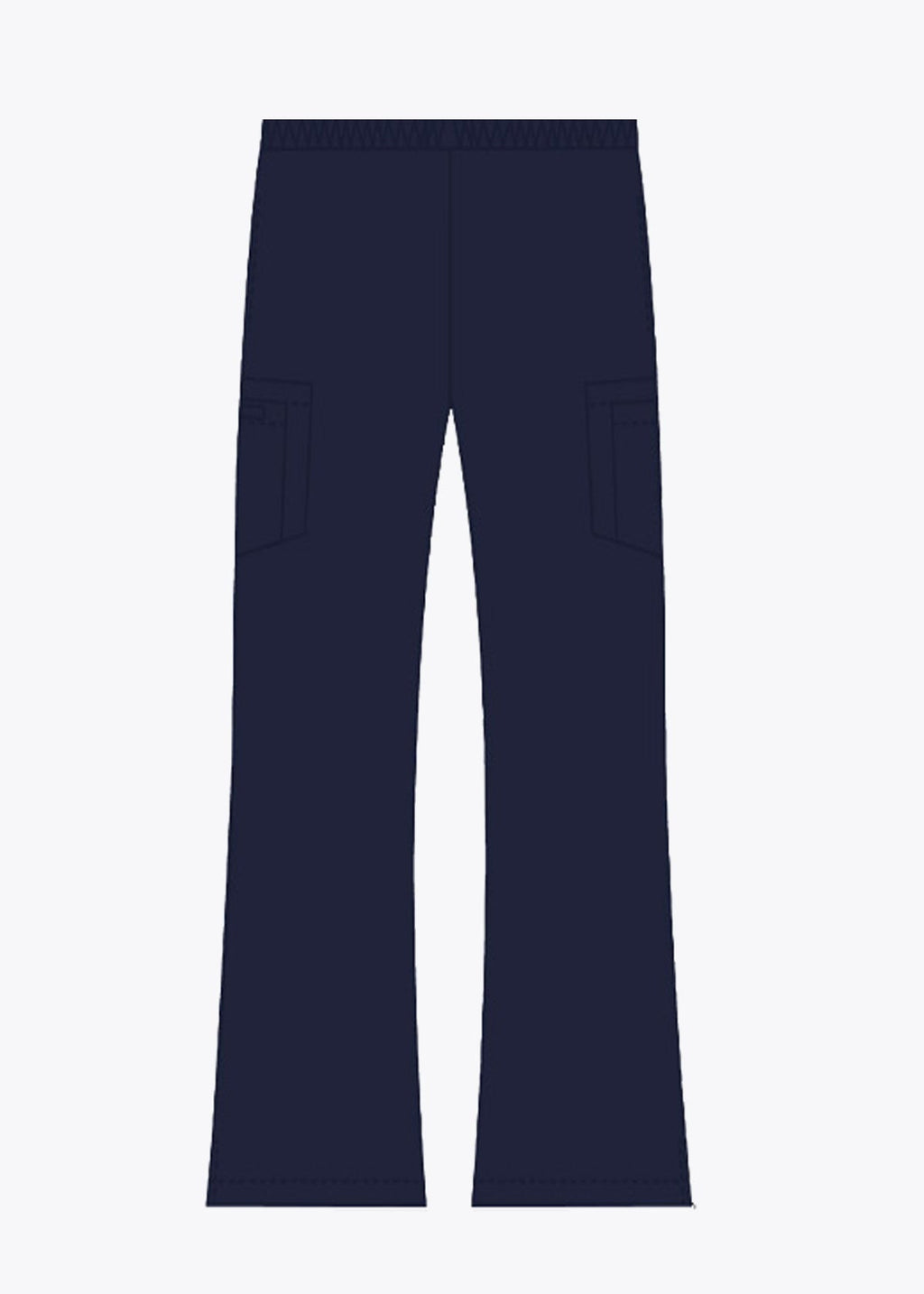 Product - MOBB Unisex Boot Cut Flip Flap Scrub Pant