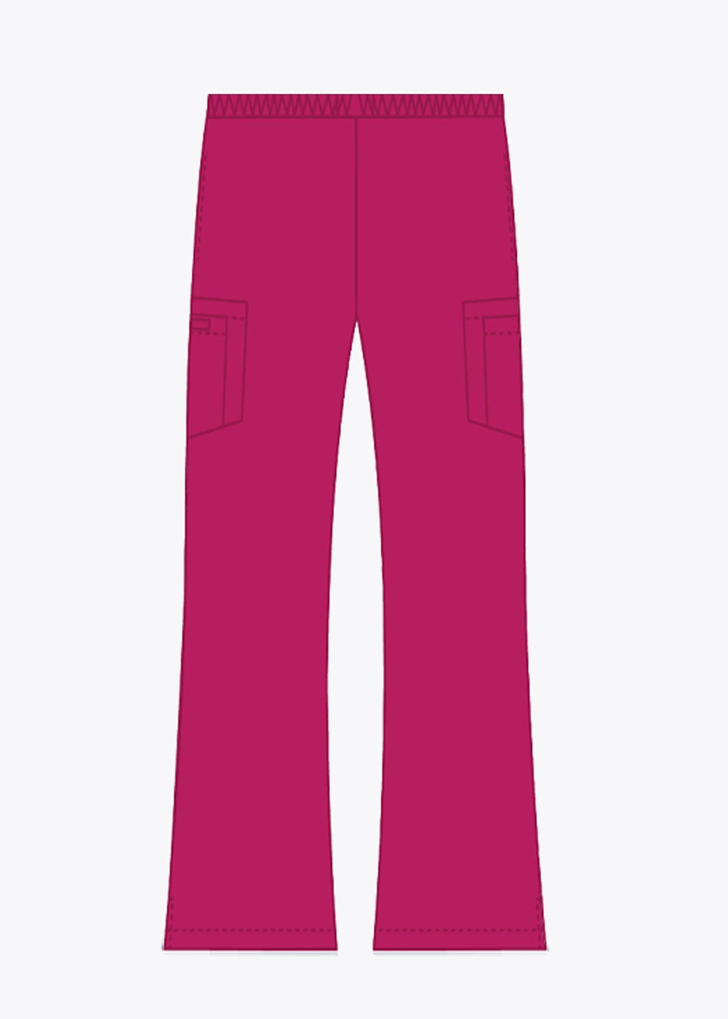 Product - MOBB Unisex Boot Cut Flip Flap Scrub Pant