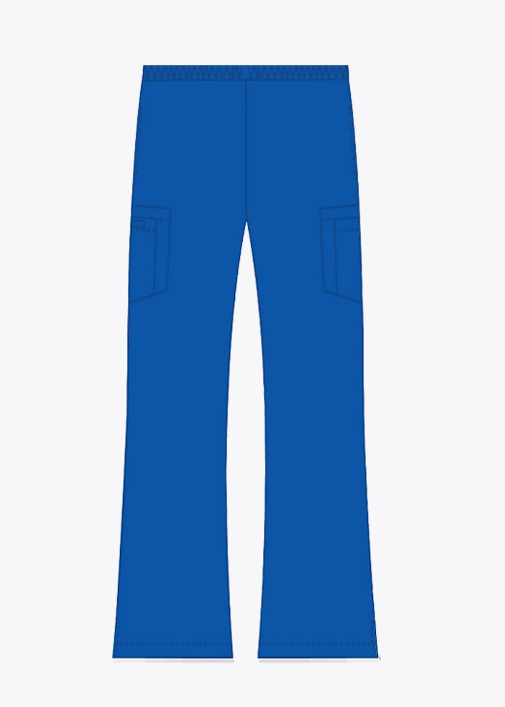 Product - MOBB Unisex Boot Cut Flip Flap Scrub Pant