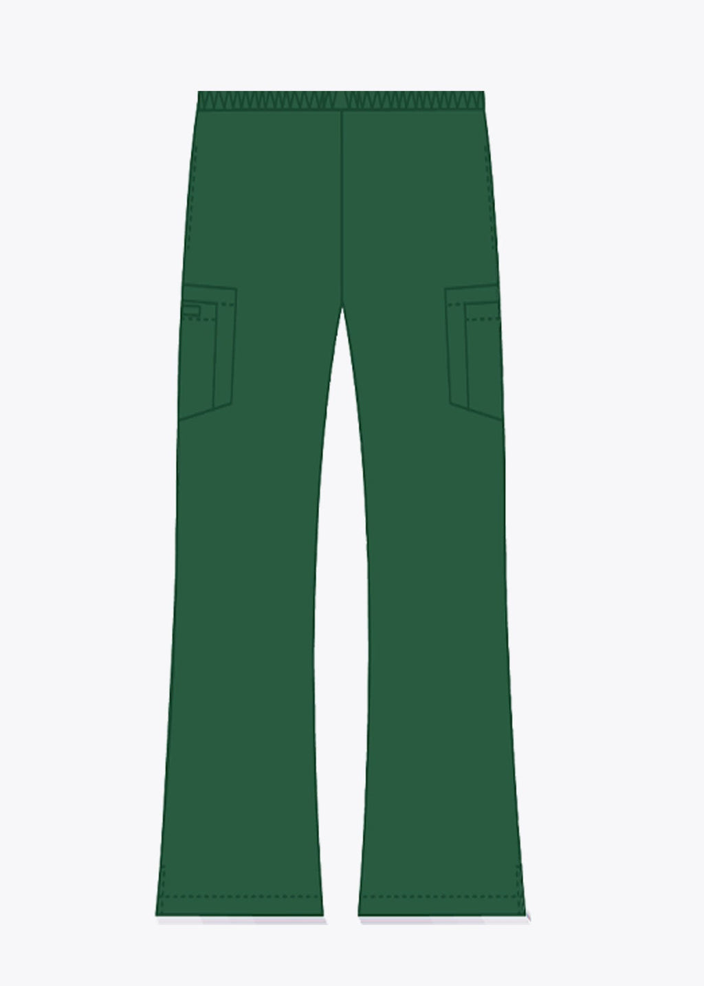 Product - MOBB Unisex Boot Cut Flip Flap Scrub Pant