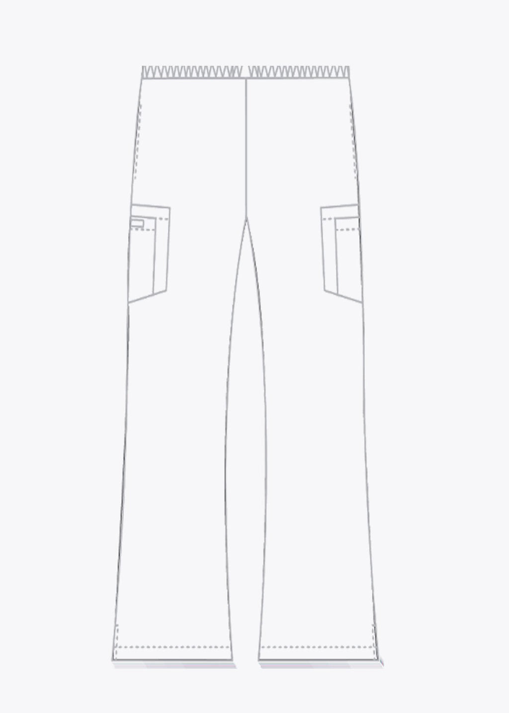 Product - MOBB Unisex Boot Cut Flip Flap Scrub Pant