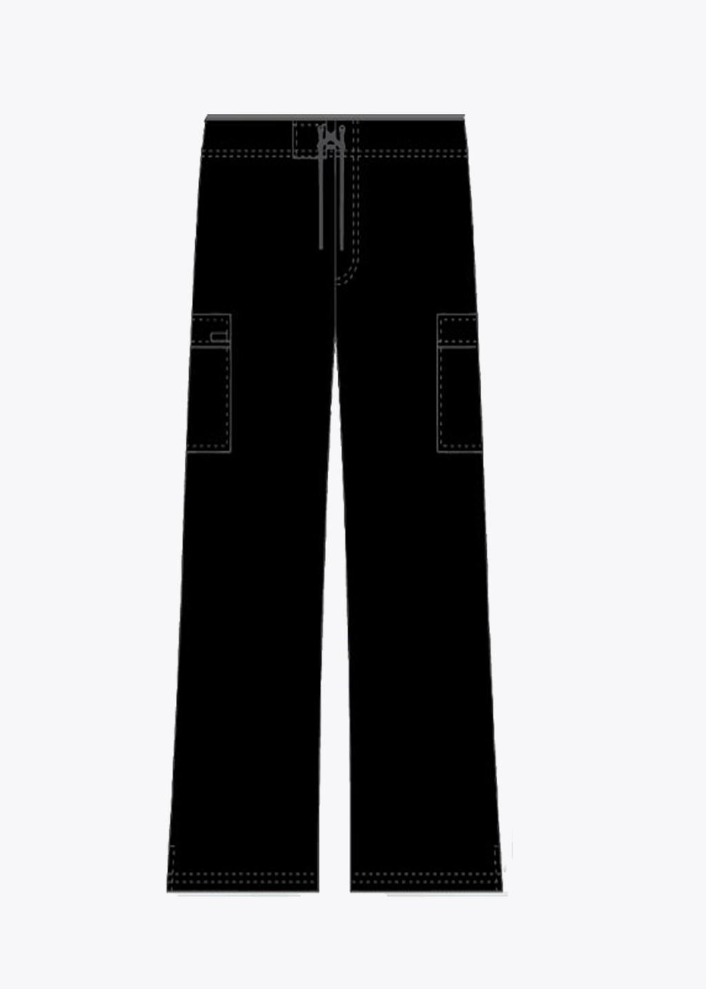 Product - MOBB Clearance Low Rise Lace Up Flare Pant - Tall