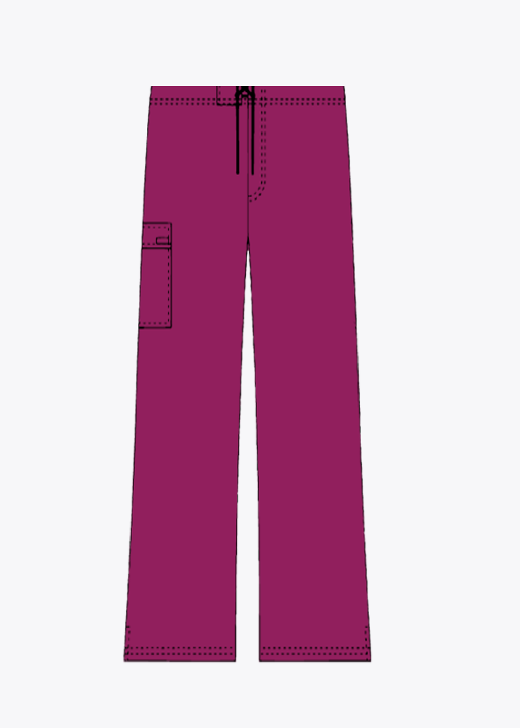Product - MOBB Low Rise Lace Up Flare Pant - Tall
