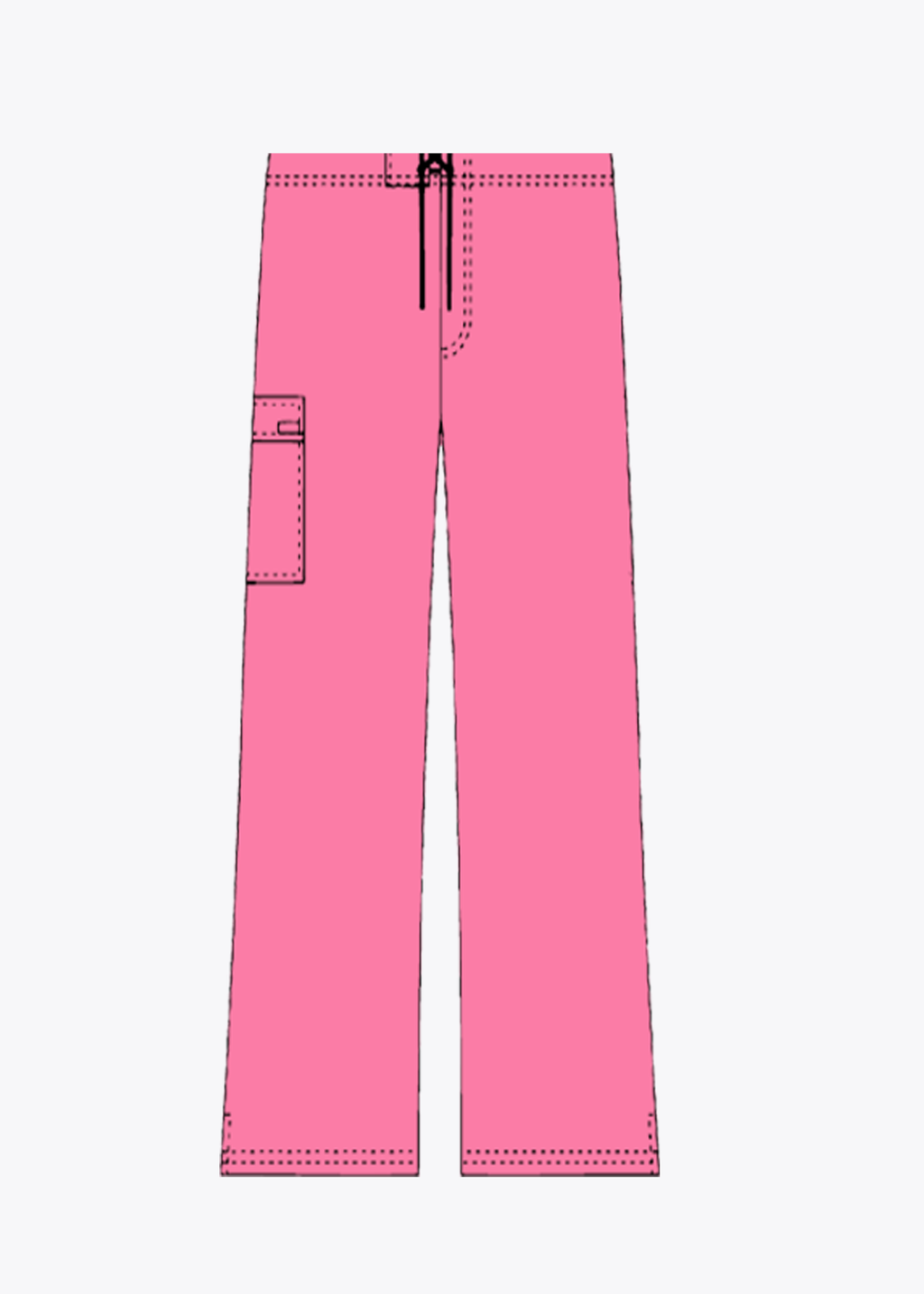 Product - MOBB Low Rise Lace Up Flare Pant - Tall