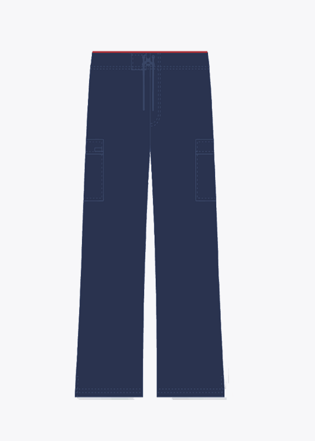 Product - MOBB Low Rise Lace Up Flare Pant - Tall