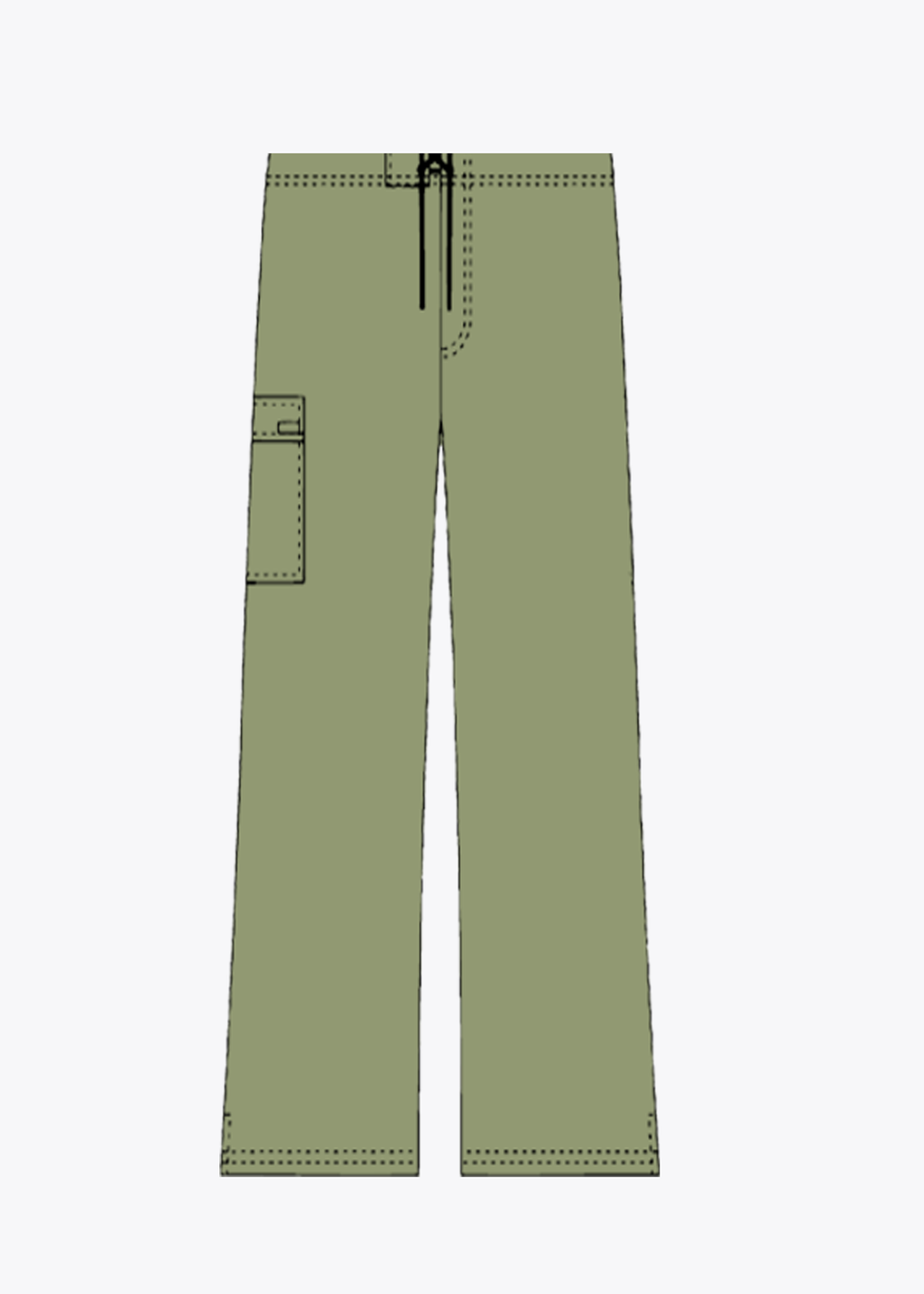 Product - MOBB Low Rise Lace Up Flare Pant - Tall