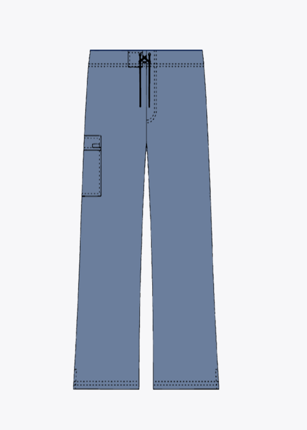 Product - MOBB Low Rise Lace Up Flare Pant - Tall