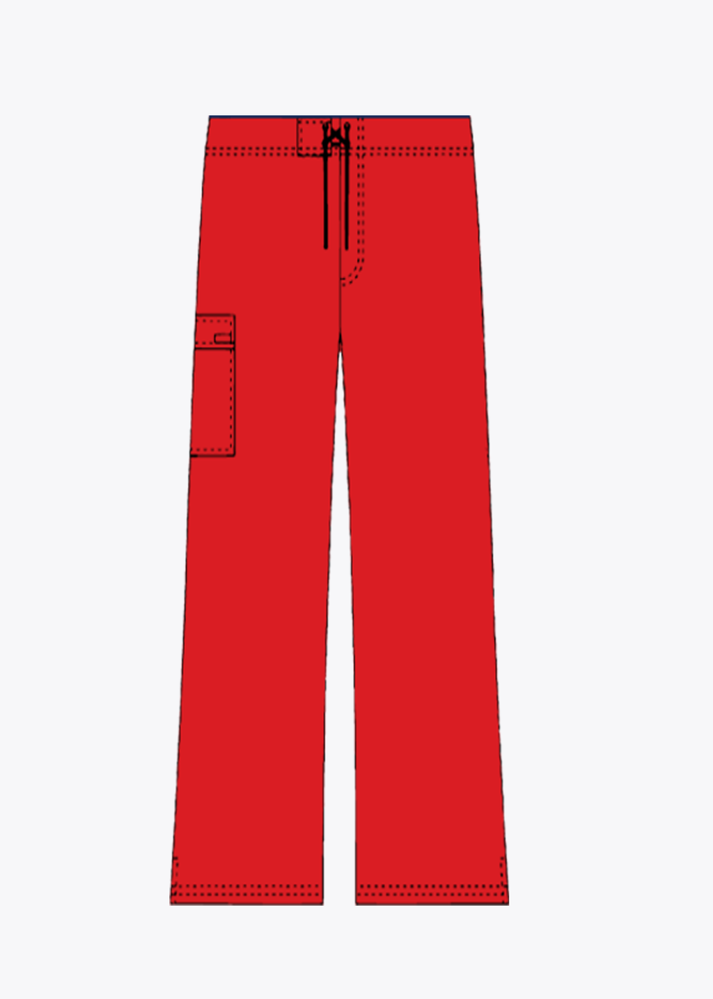Product - MOBB Low Rise Lace Up Flare Pant - Tall