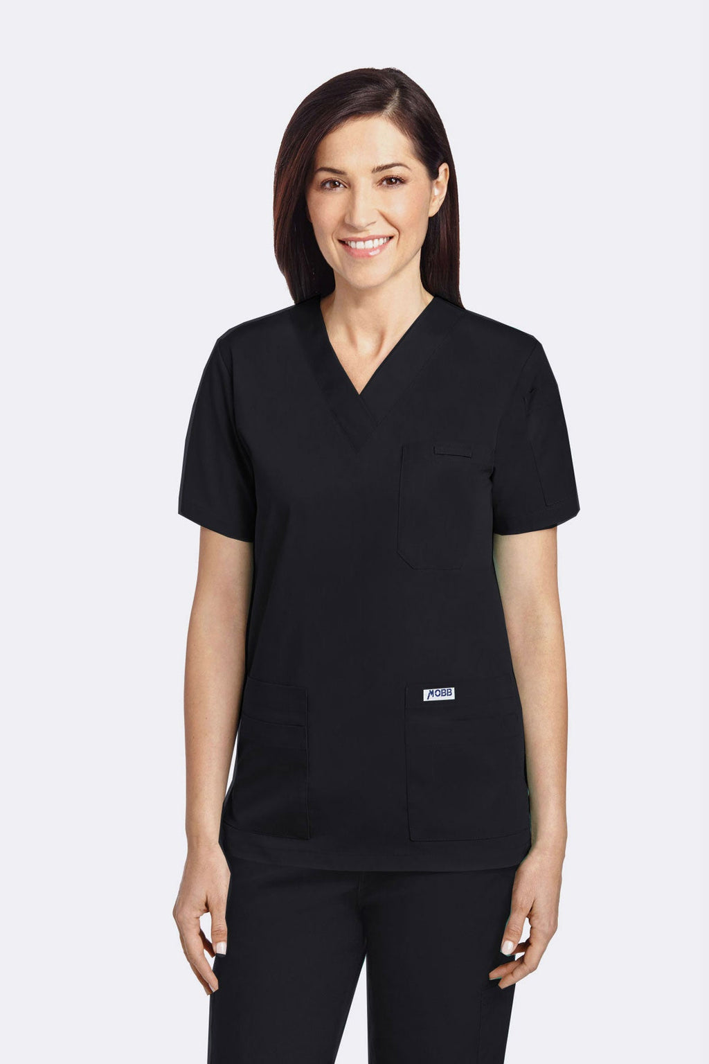 Product - MOBB Clearance V-Neck Solid Scrub Top