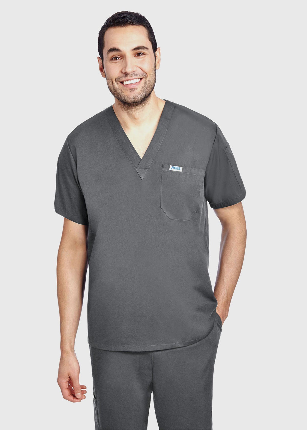 Product - MOBB Unisex Basic V-Neck Scrub Top