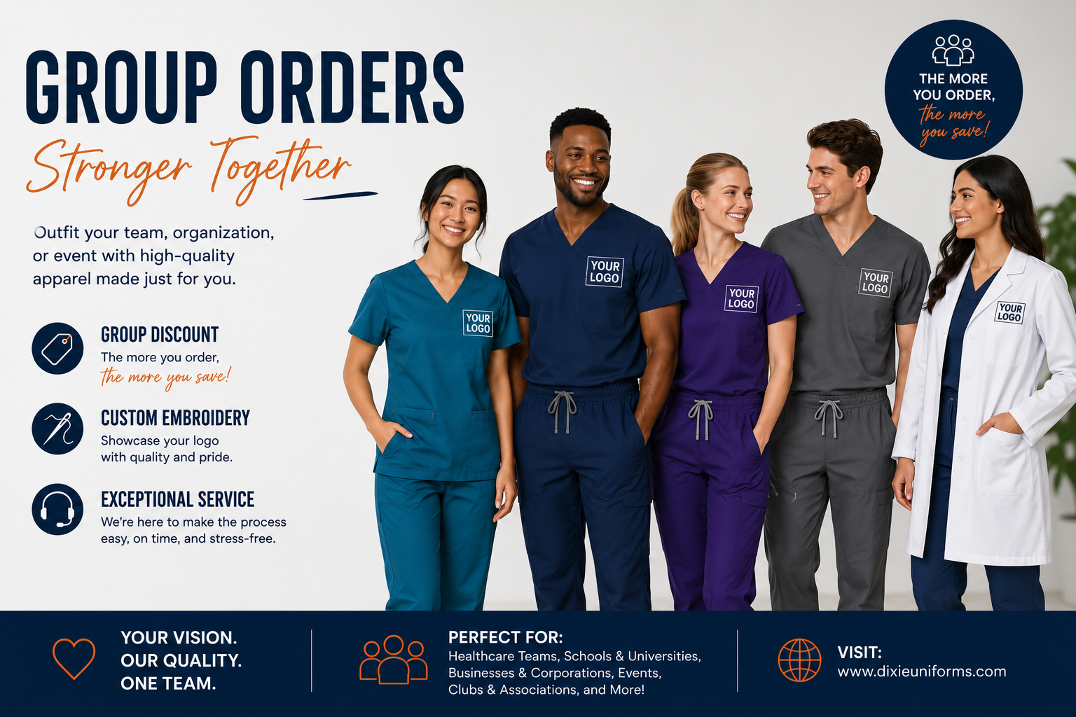 Group Orders — Dixie Uniforms