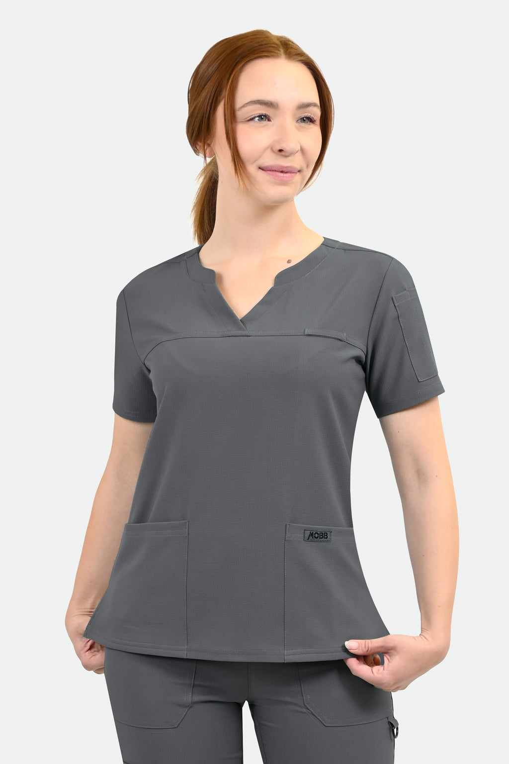 Product - The Pria-Notch Neck Scrub Top