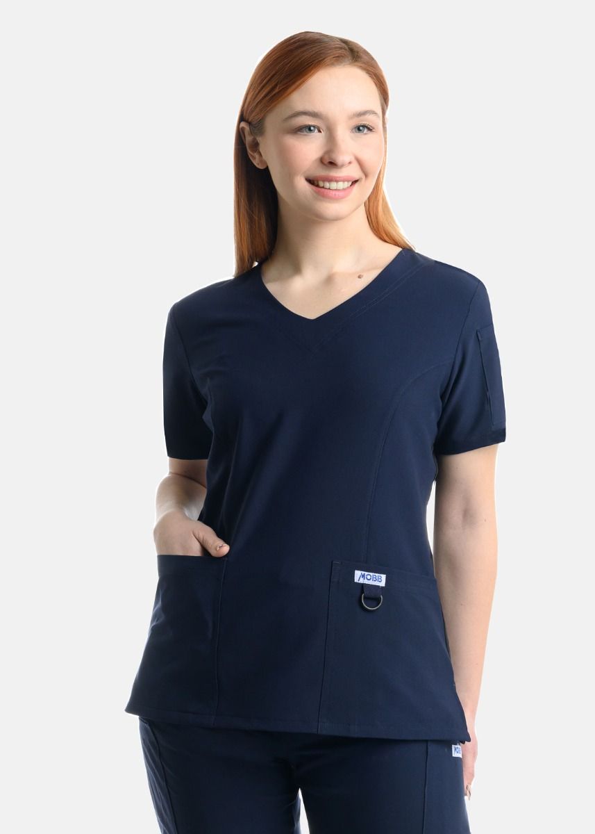 Product - The Angie V-Neck Scrub Top by MOBB