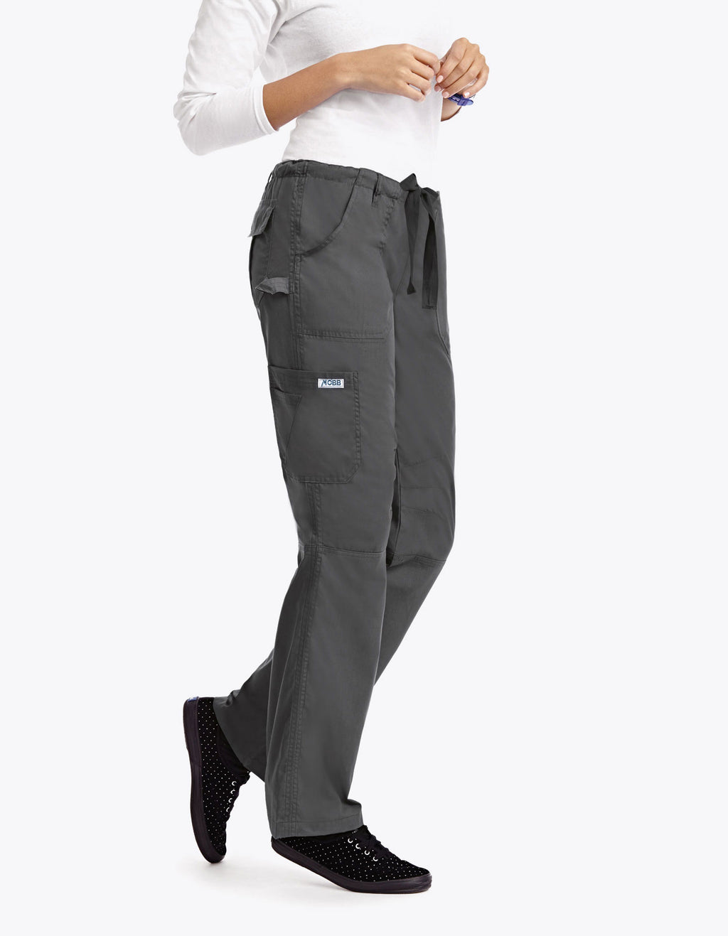 Product - MOBB Unisex Comfort Rise Drawstring Elastic Scrub Pant
