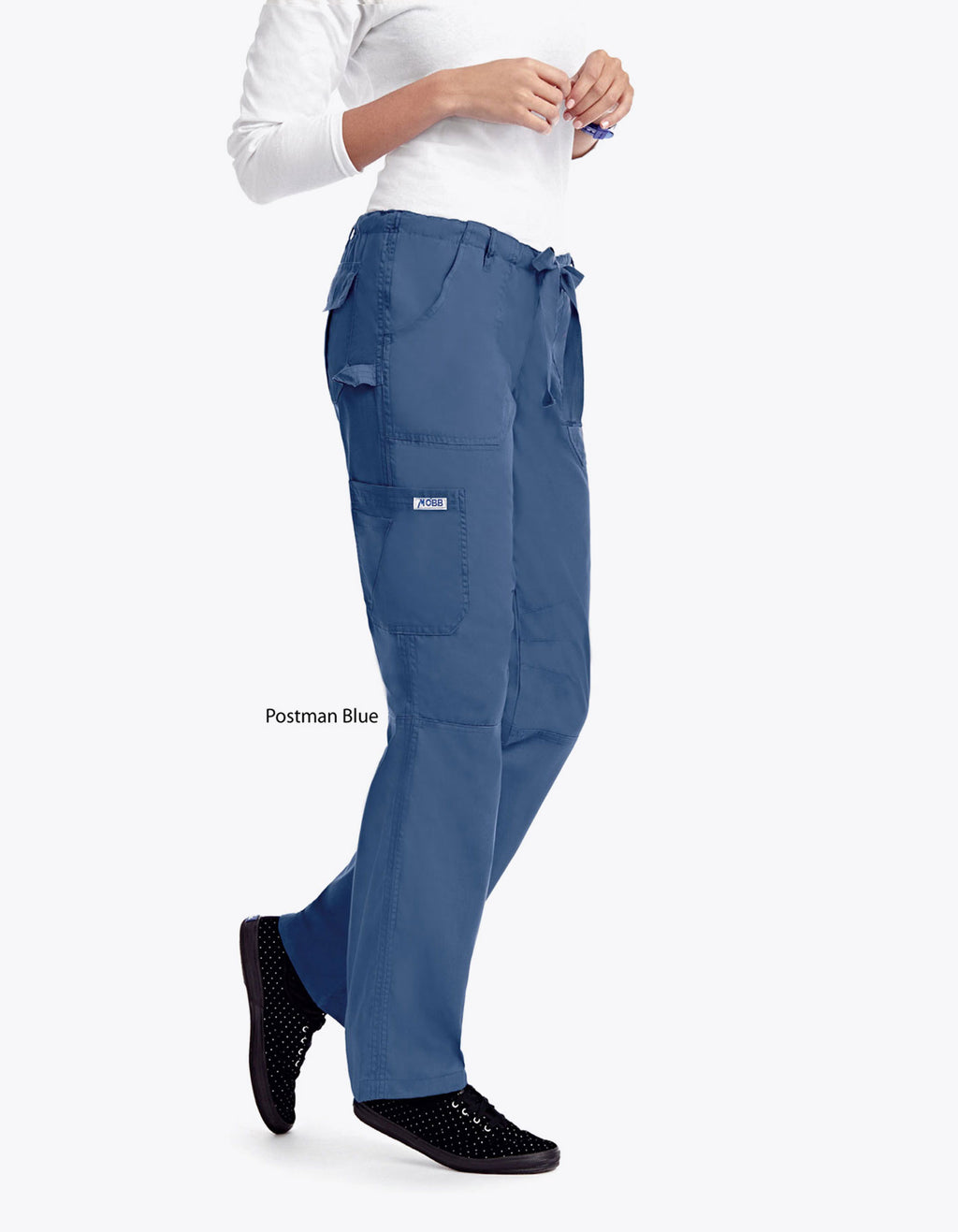 Product - MOBB Unisex Comfort Rise Drawstring Elastic Scrub Pant - Tall