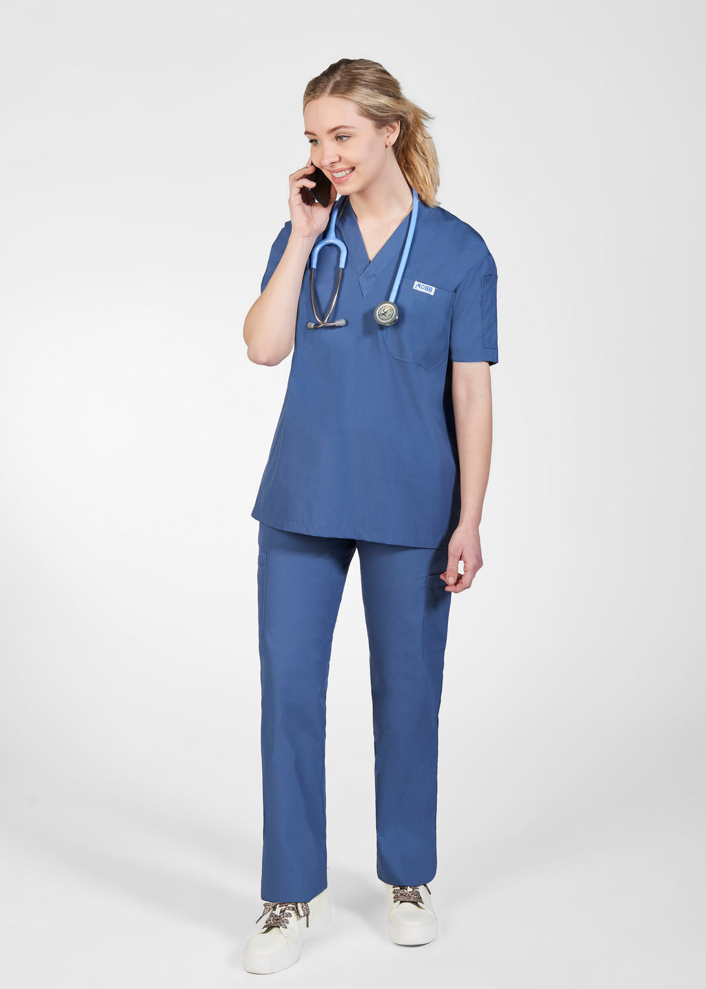 Product - Unisex Basic V-Neck MOBB Scrub Top