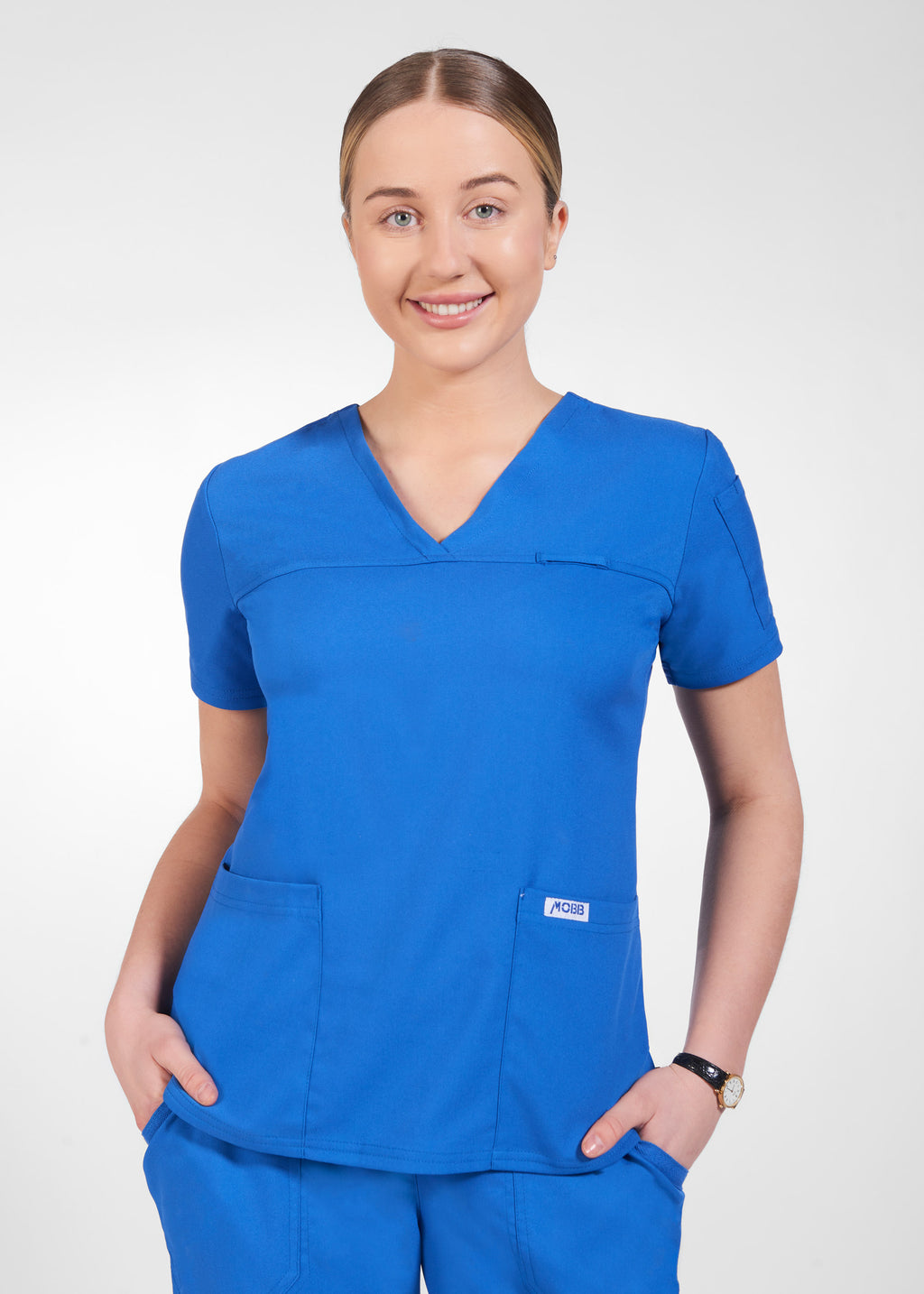Product - The Rosey Scrub Top by MOBB