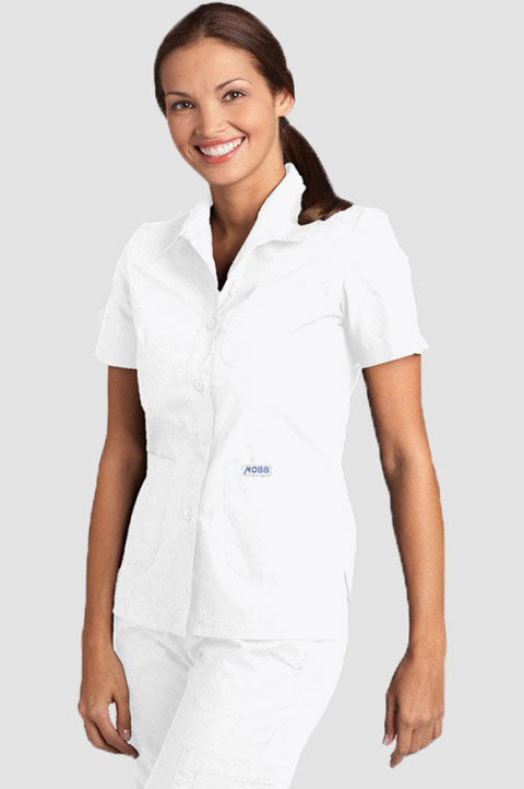 Product - MOBB Button Front Ladies Work Top