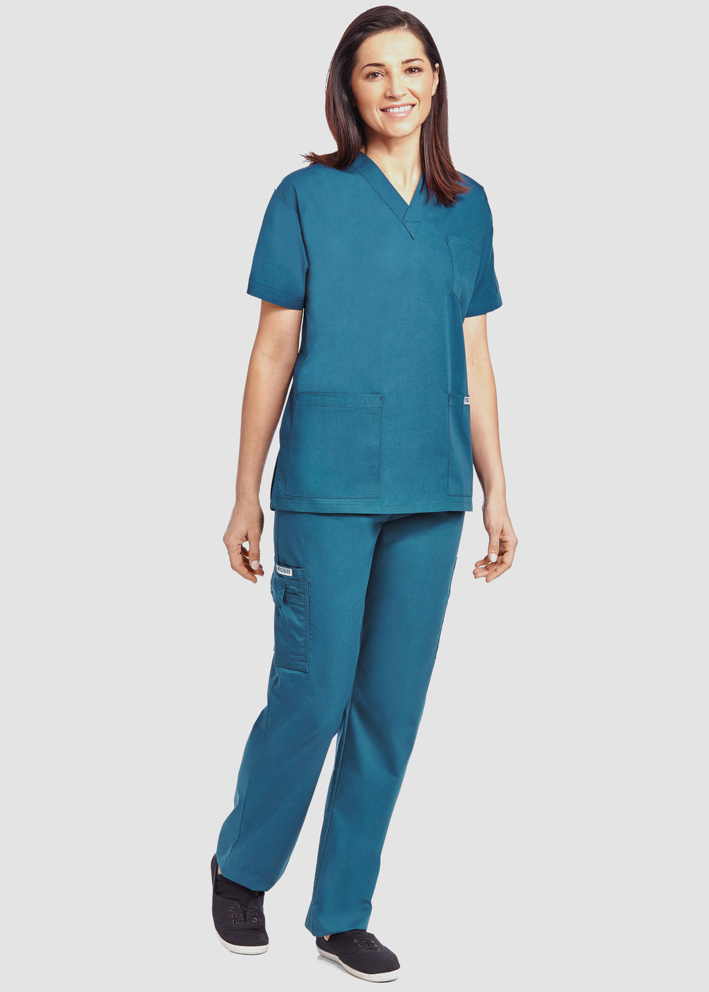 Product - MOBB Unisex V-Neck Scrub Top (XL - 4XL)