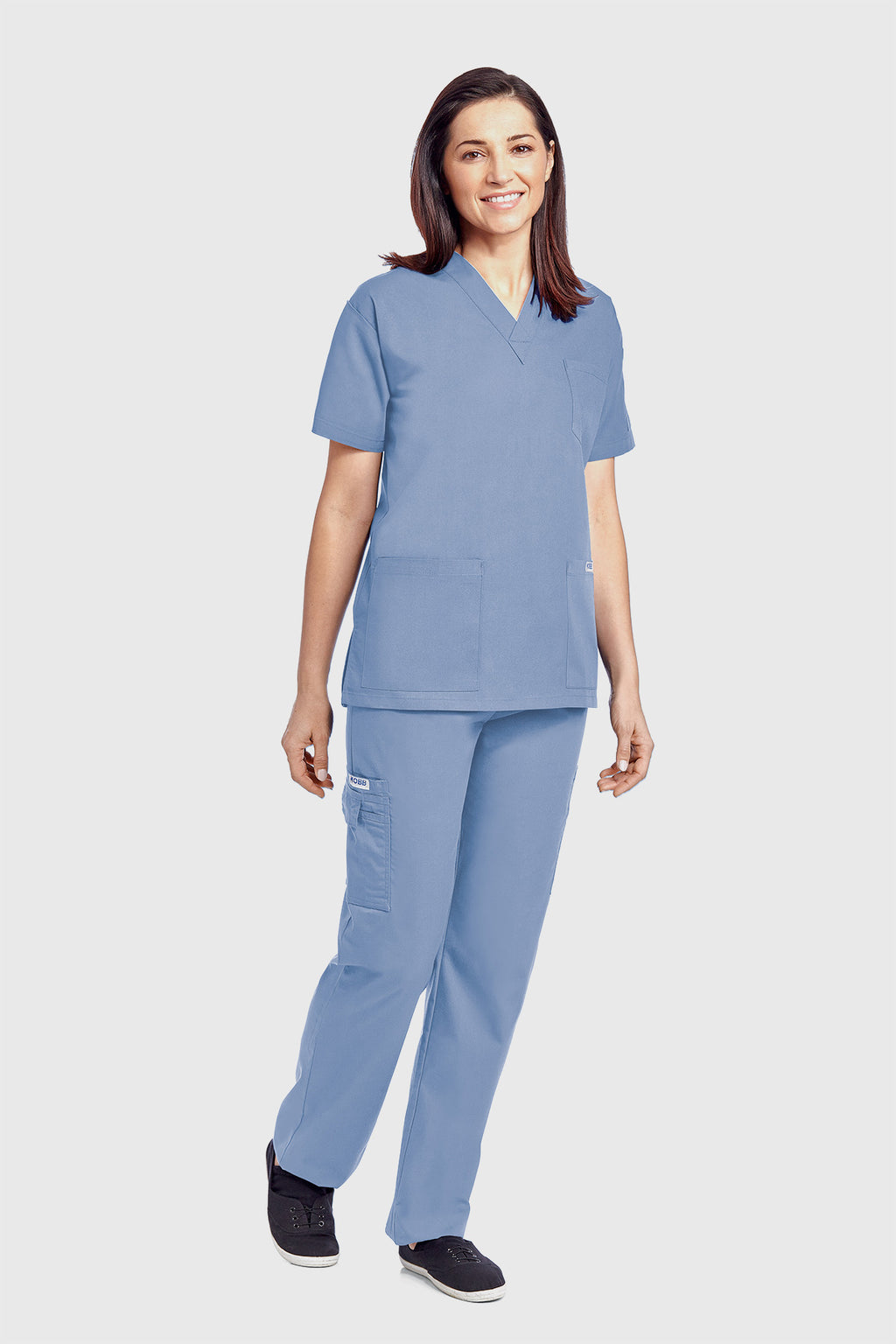 Product - Unisex 8 Pocket Drawstring/Elastic MOBB Scrub Set