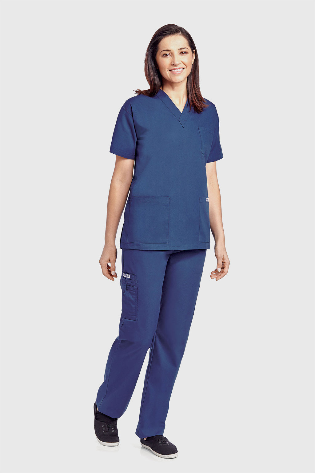 Product - Unisex 8 Pocket Drawstring/Elastic MOBB Scrub Set
