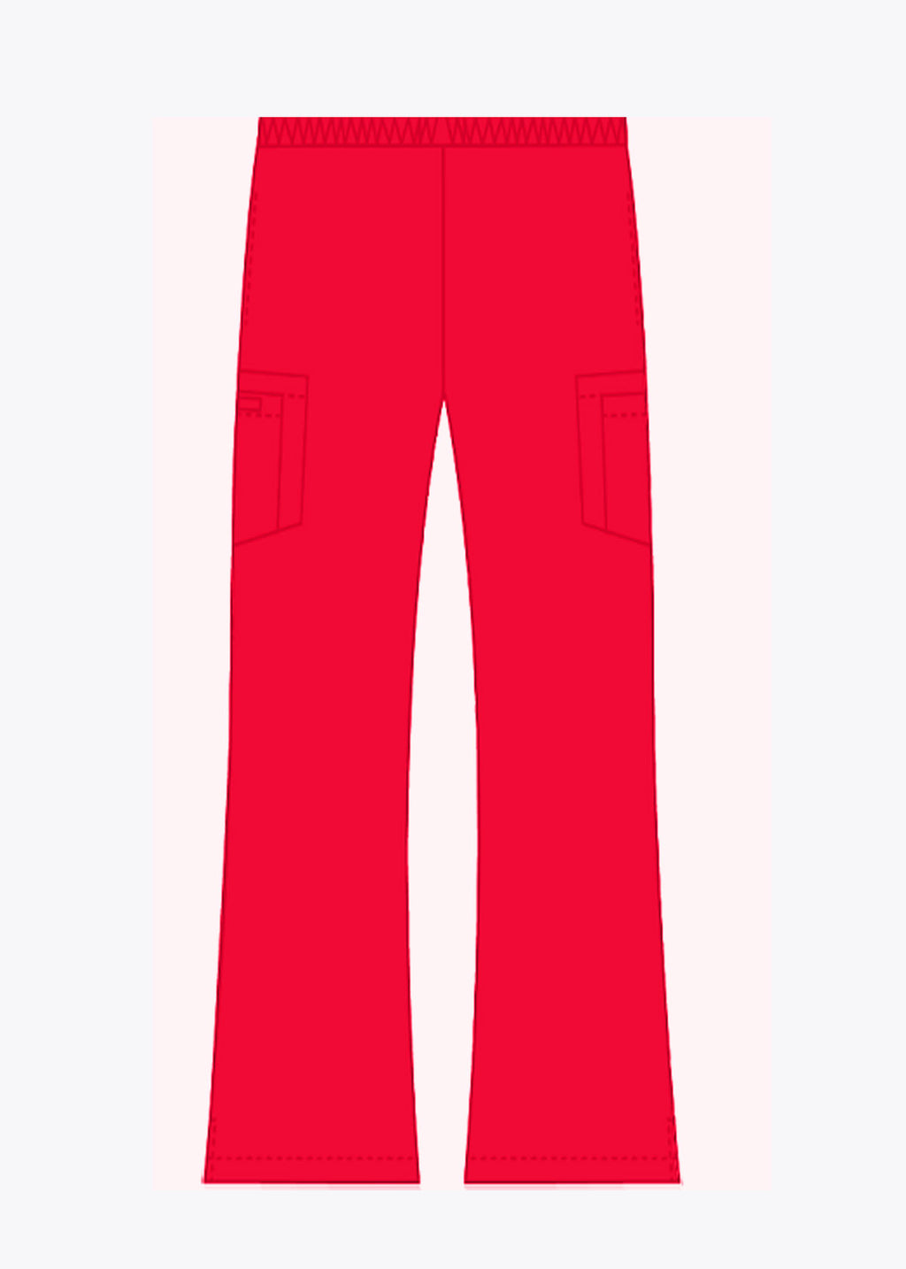 Product - Boot Cut Flip Flap Unisex MOBB Scrub Pant (L-2XL)