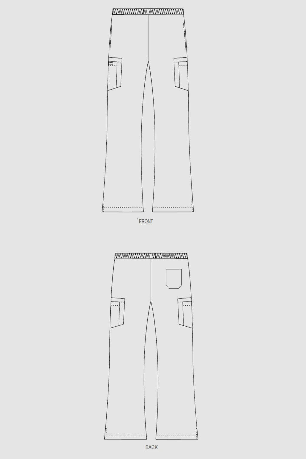 Product - MOBB Unisex Flip Flap Scrub Petite Pant