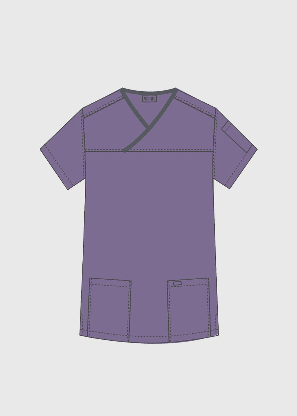 Product - MOBB Criss Cross Scrub Top