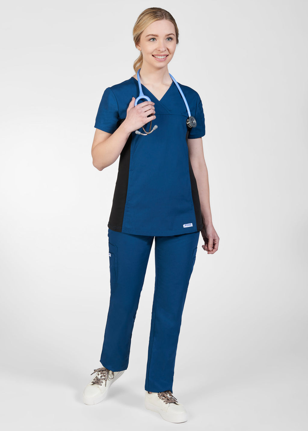 Product - Flex V-Neck Women MOBB Scrub Top(XL-3XL)
