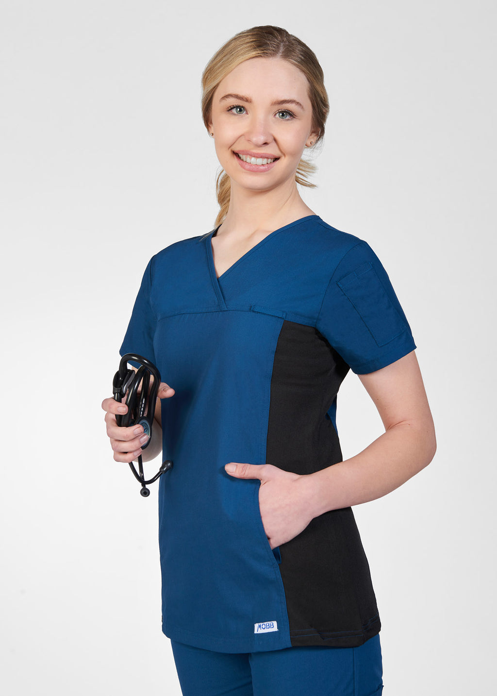 Product - Flex V-Neck Women MOBB Scrub Top(XL-3XL)