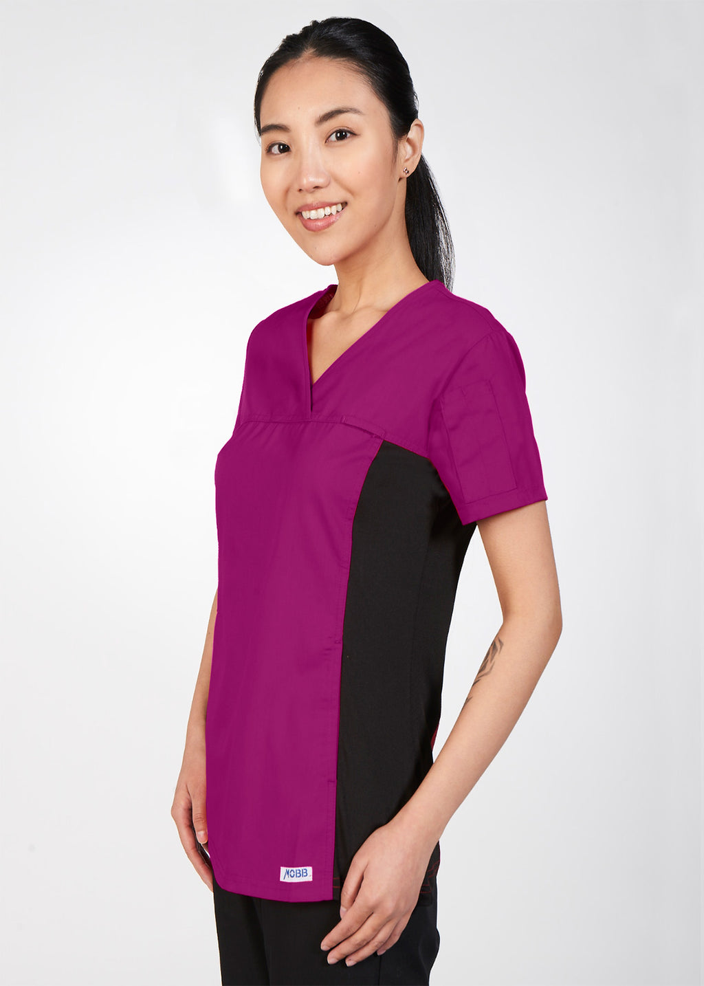 Product - Flex V-Neck Women MOBB Scrub Top(XL-3XL)