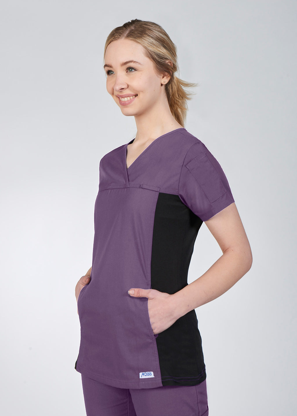 Product - Flex V-Neck Women MOBB Scrub Top(XL-3XL)