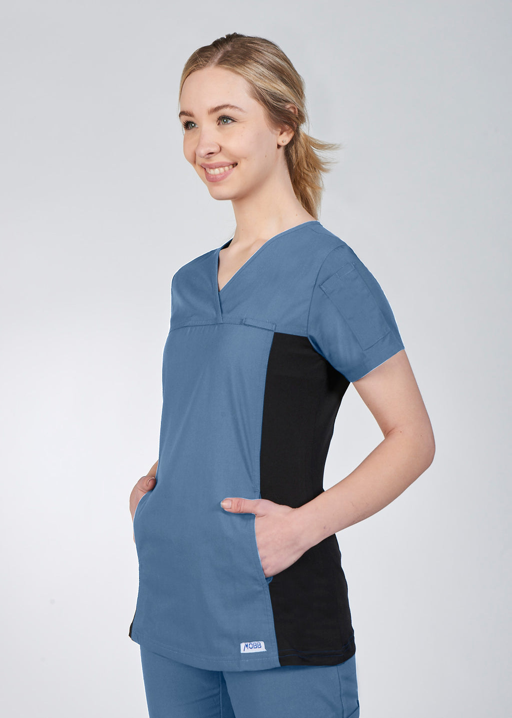 Product - Flex V-Neck Women MOBB Scrub Top(XL-3XL)