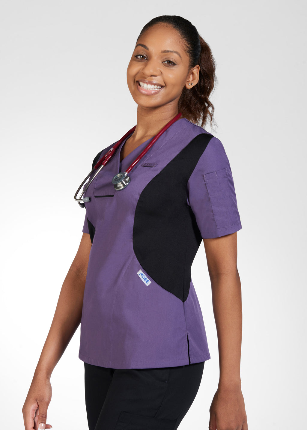Product - Active Flex V-Neck Scrub Top by MOBB