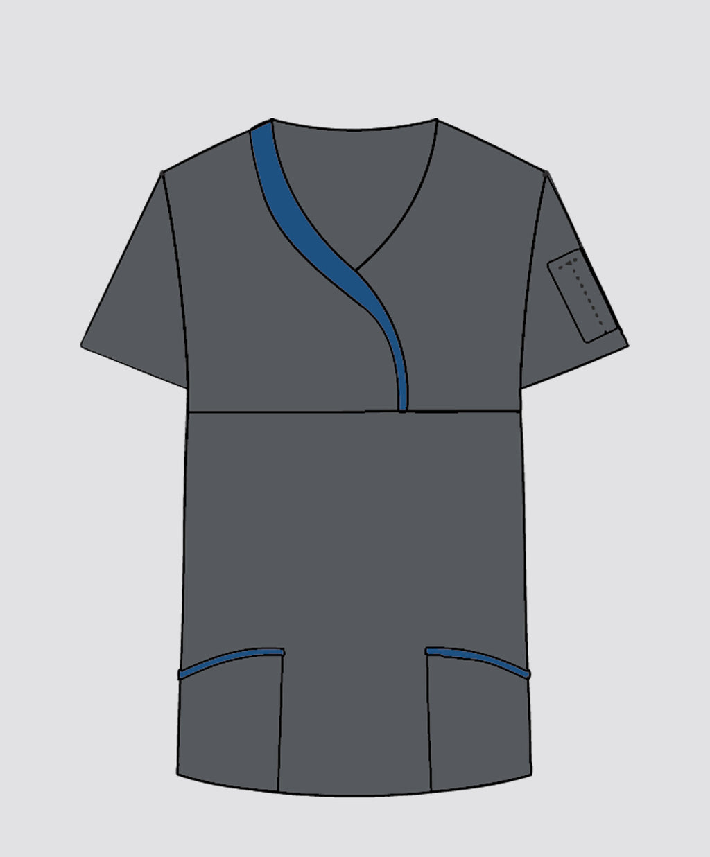 Product - MOBB Ladies Sculpted Scrub Top