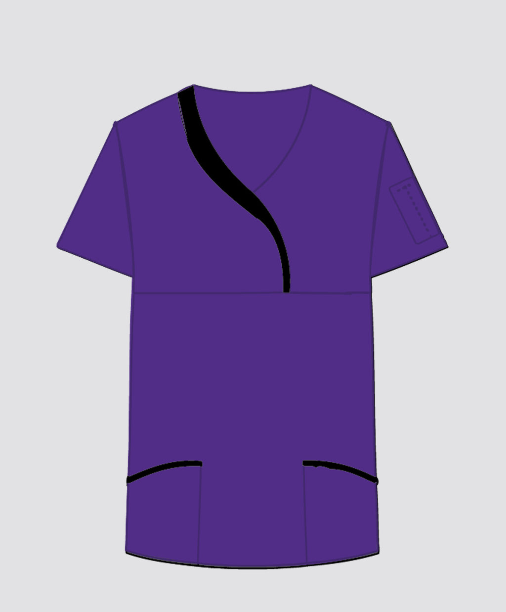 Product - Clearance Ladies Sculpted Scrub Top