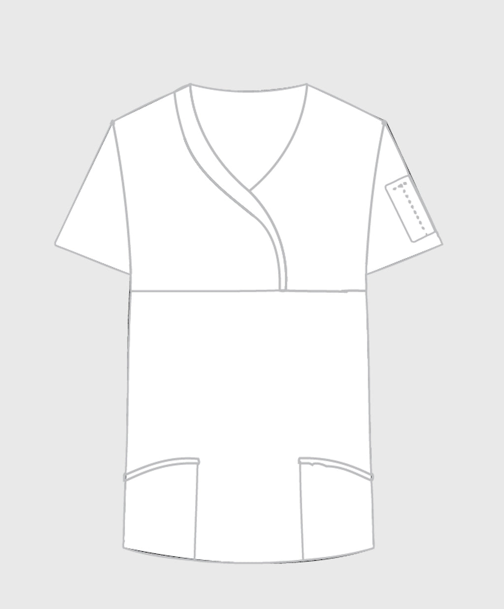 Product - MOBB Ladies Sculpted Scrub Top
