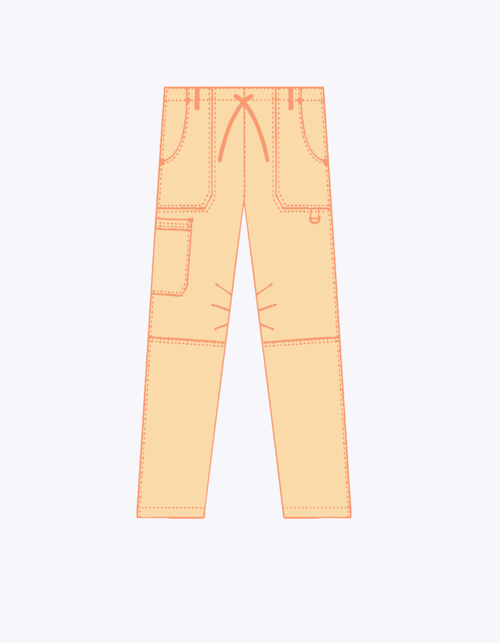 Product - MOBB Unisex Comfort Rise Drawstring Elastic Scrub Pant - Tall
