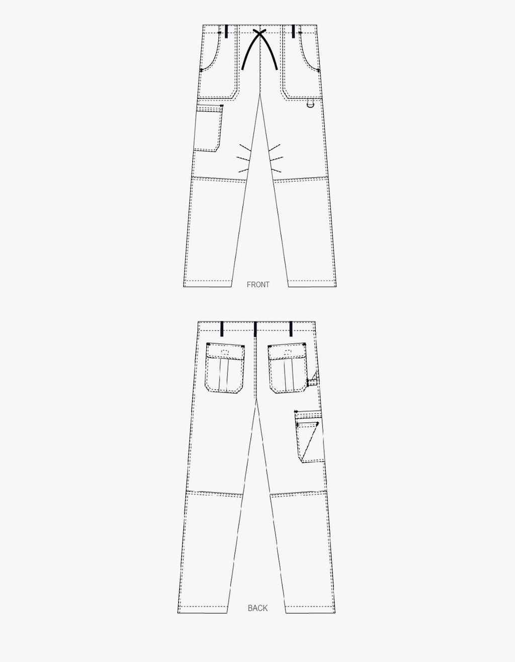 Product - MOBB Unisex Comfort Rise Drawstring Elastic Scrub Pant - Petite